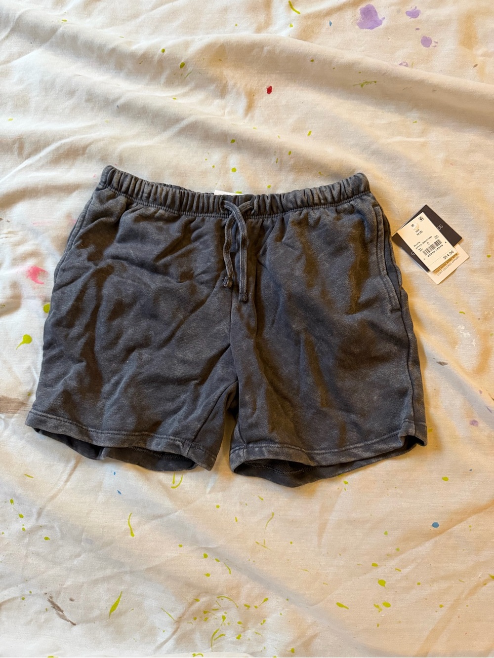 Kid’s Gray Casual Drawstring Shorts